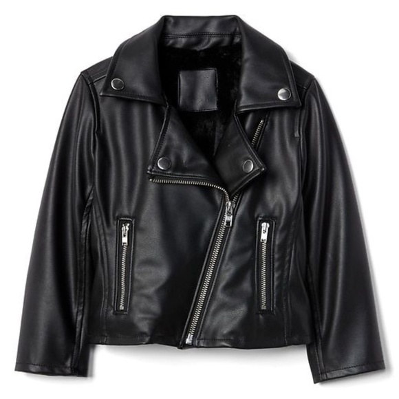 baby gap leather jacket